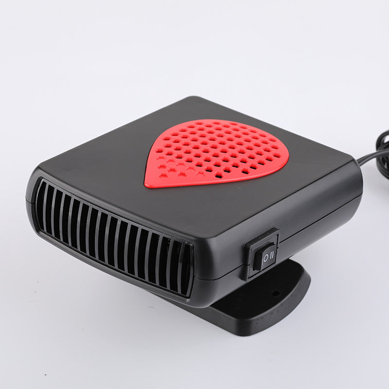 Demisting And Defrosting Device With Quick-heat Fan For Automobile