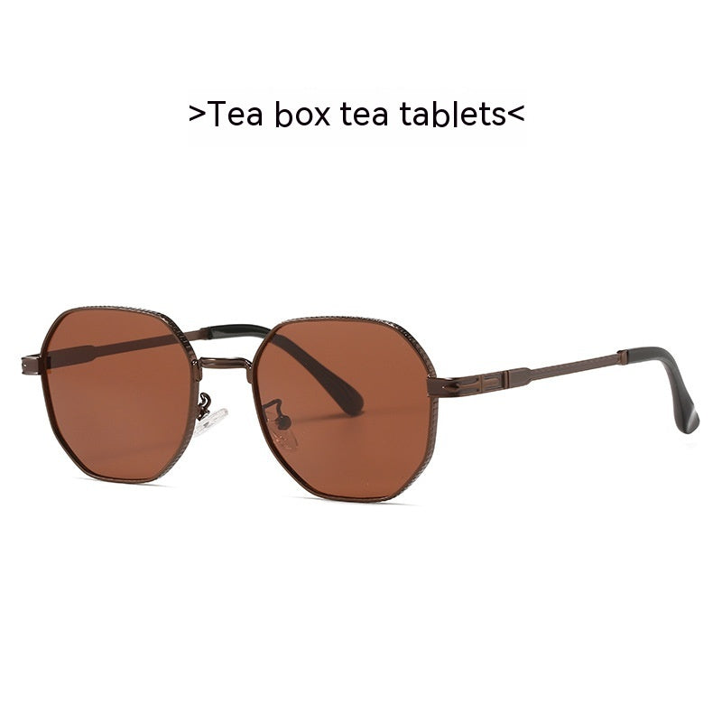 Women's Metal Frame Sun Glasses