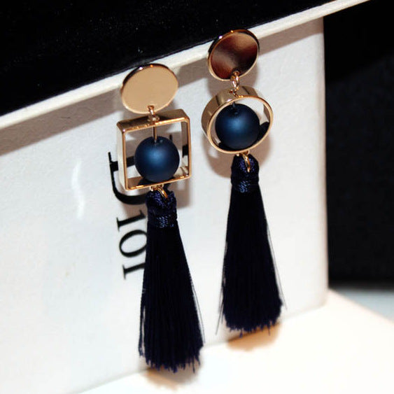 Fashion Tassel Stud Earrings For Women