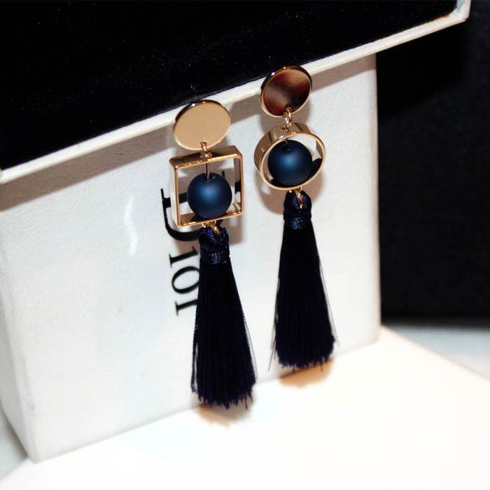 Fashion Tassel Stud Earrings For Women