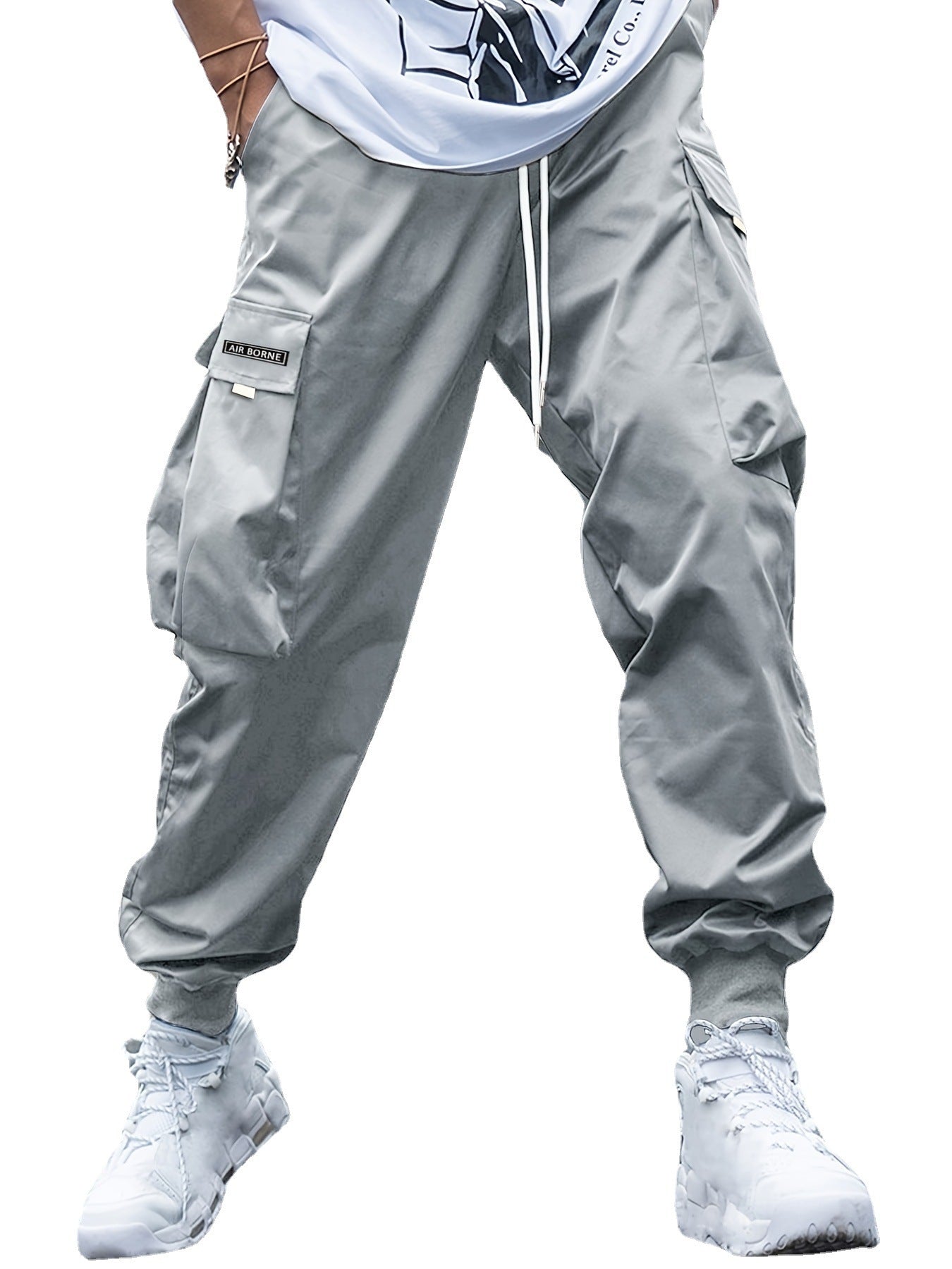 Oversized Cargo Multi-pocket Men's Casual Pants