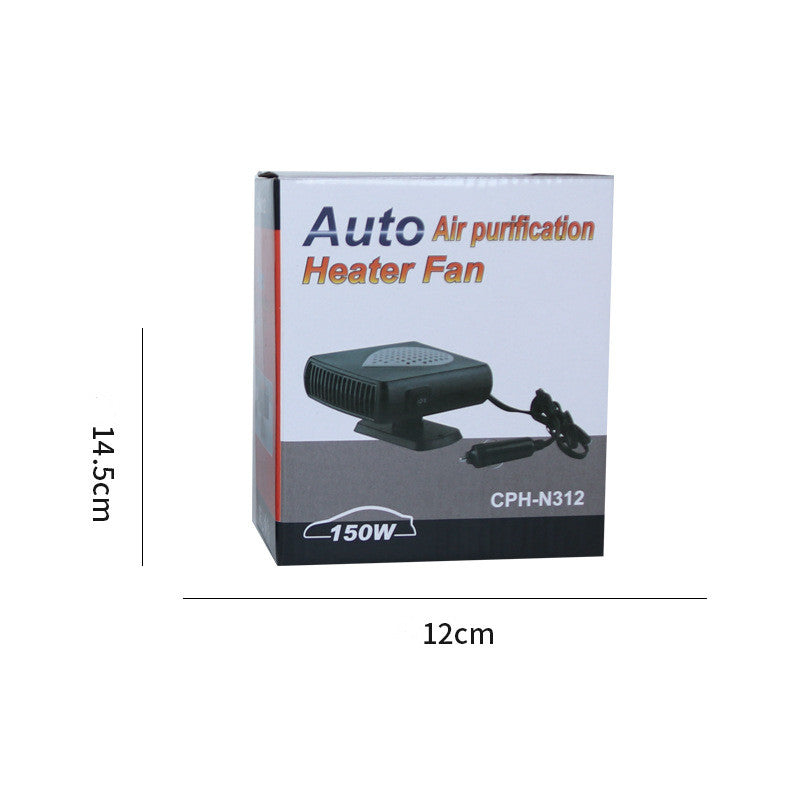 Demisting And Defrosting Device With Quick-heat Fan For Automobile